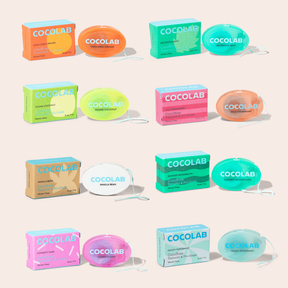 coco♡プロフ必読　グラントイーワンズ　プレミアムUV100　2本 Cocofloss Mini, 8 yd — 40 Pack – COCOLAB PRO