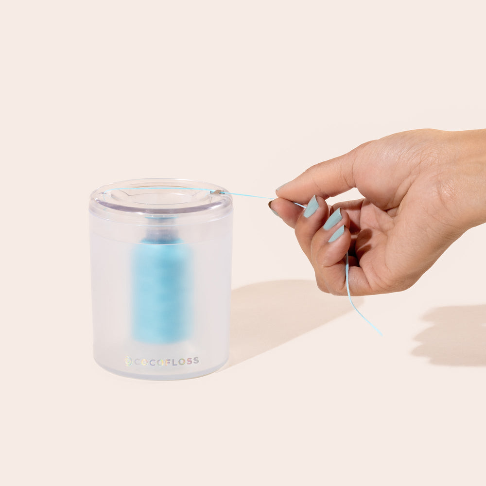 Cocofloss Thin Mega Spool and Dispenser