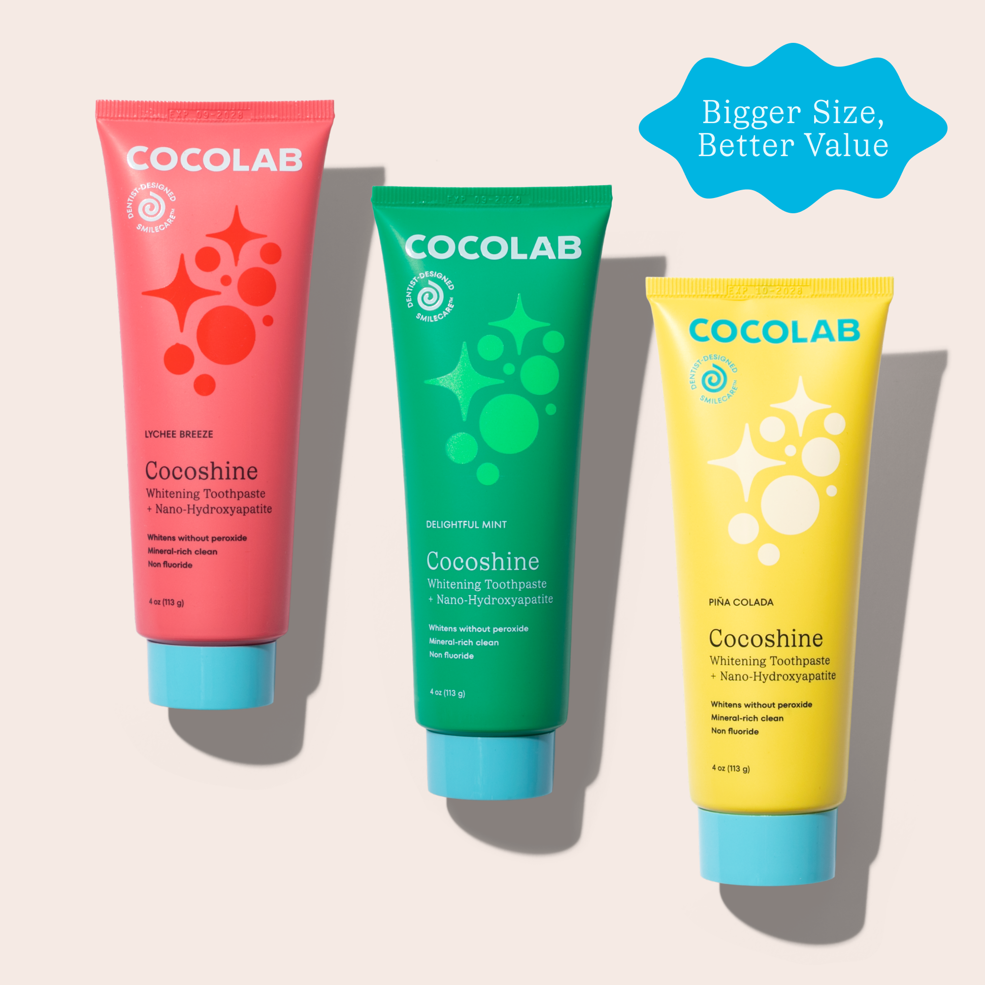 Cocoshine Toothpaste, 4 oz — 36 pack