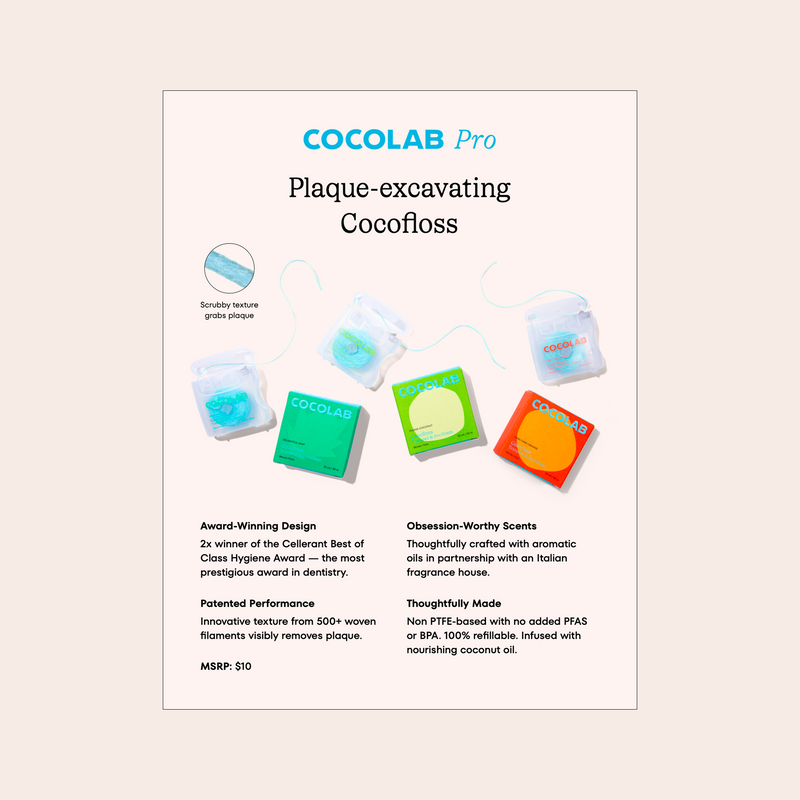 Cocofloss Product Poster