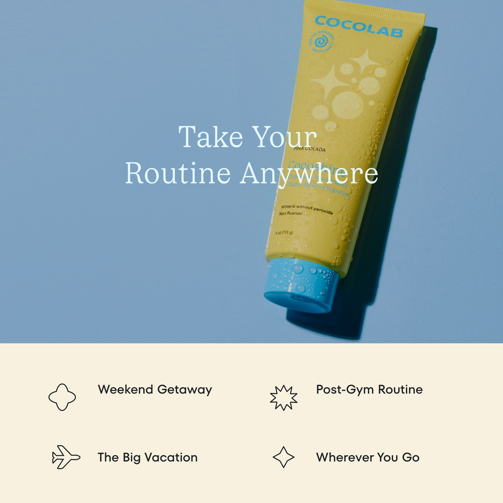 Cocoshine Whitening Travel Toothpaste — 48 Pack