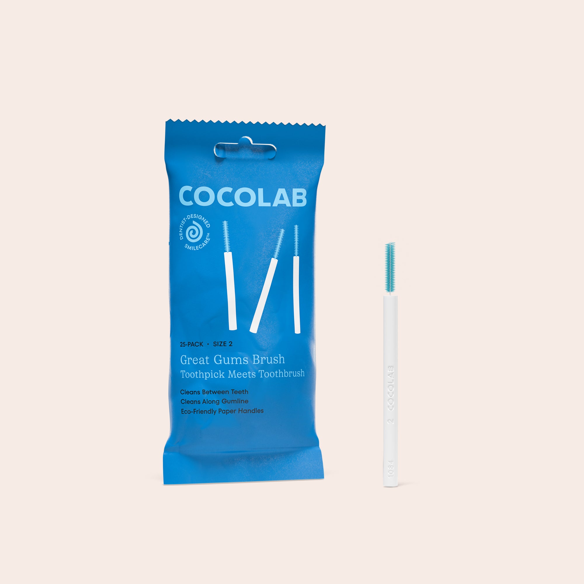 Great Gums Brush, 25 Count — 10 Pack – COCOLAB PRO