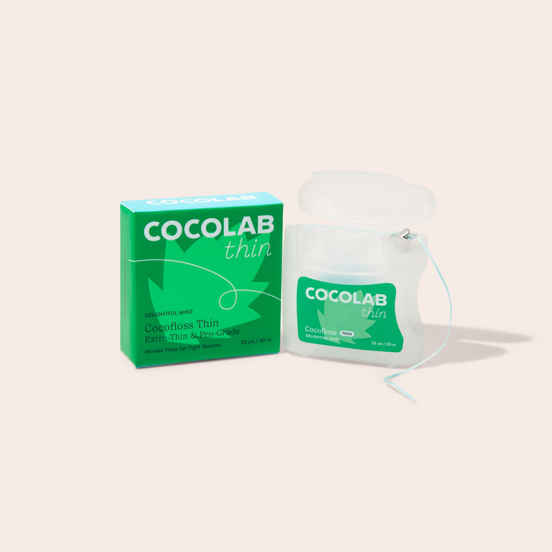 Cocofloss Thin, 33 yd — 20 Pack